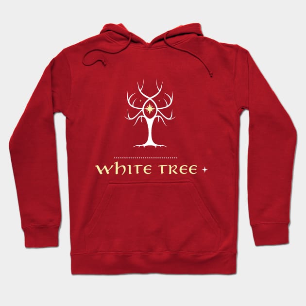 White Tree Festival Hoodie by Levelcap